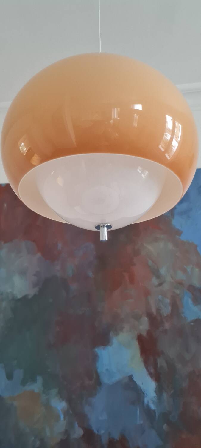 Meblo pendant light by Harvey Guzzini, 1970s