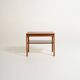 Scandinavian mahogany side table, 1950s–1960s