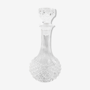 Carafe en cristal vintage