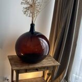 Amber demijohn 50l late 19th century