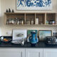 Vase bleu 80