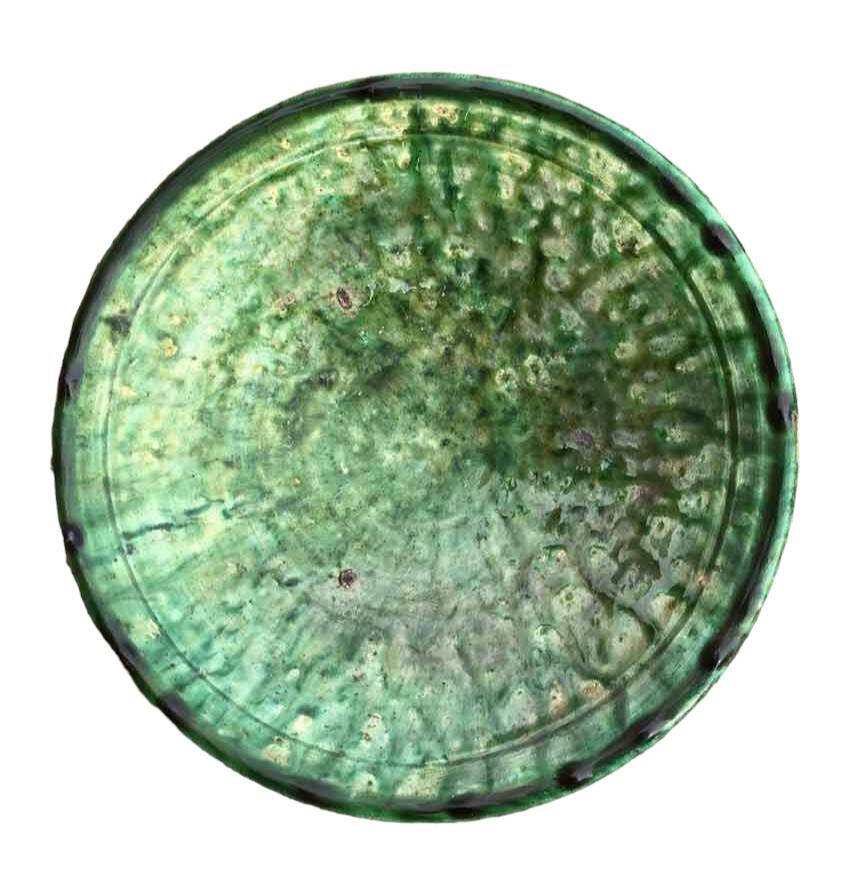 Set of 3 handmade Tamegroute dishes