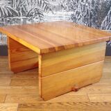 Scandinavian pine coffee table