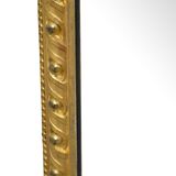 Victorian wall mirror in gilded wood 107x83cm