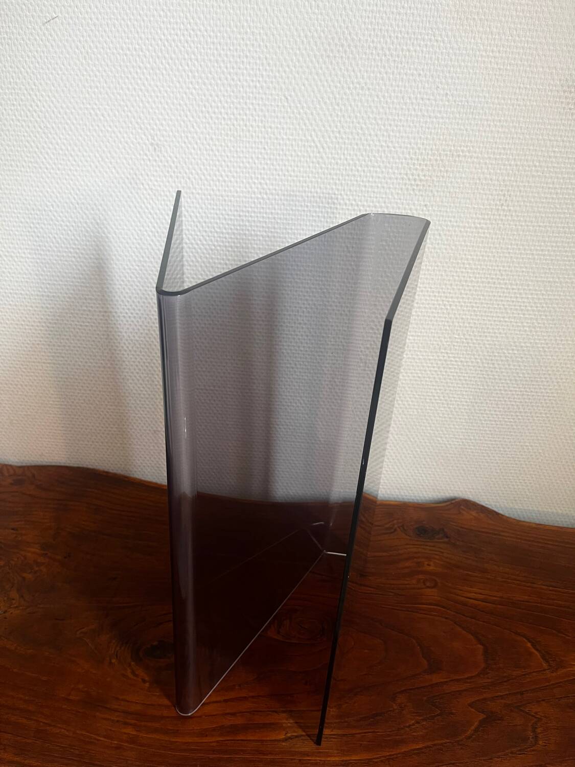 Plexiglas magazine holder Roche Bobois 70 GLG Dumas