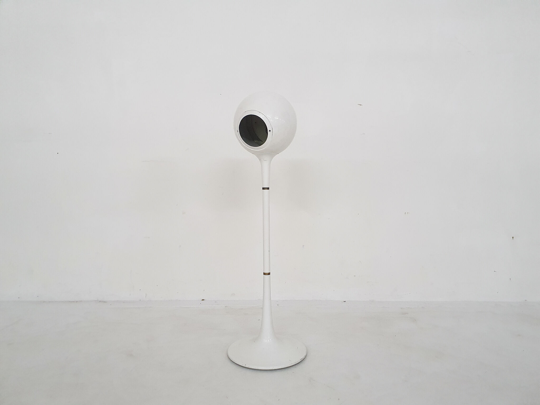 Space age standing clock by Junghans, Germany, 1970's