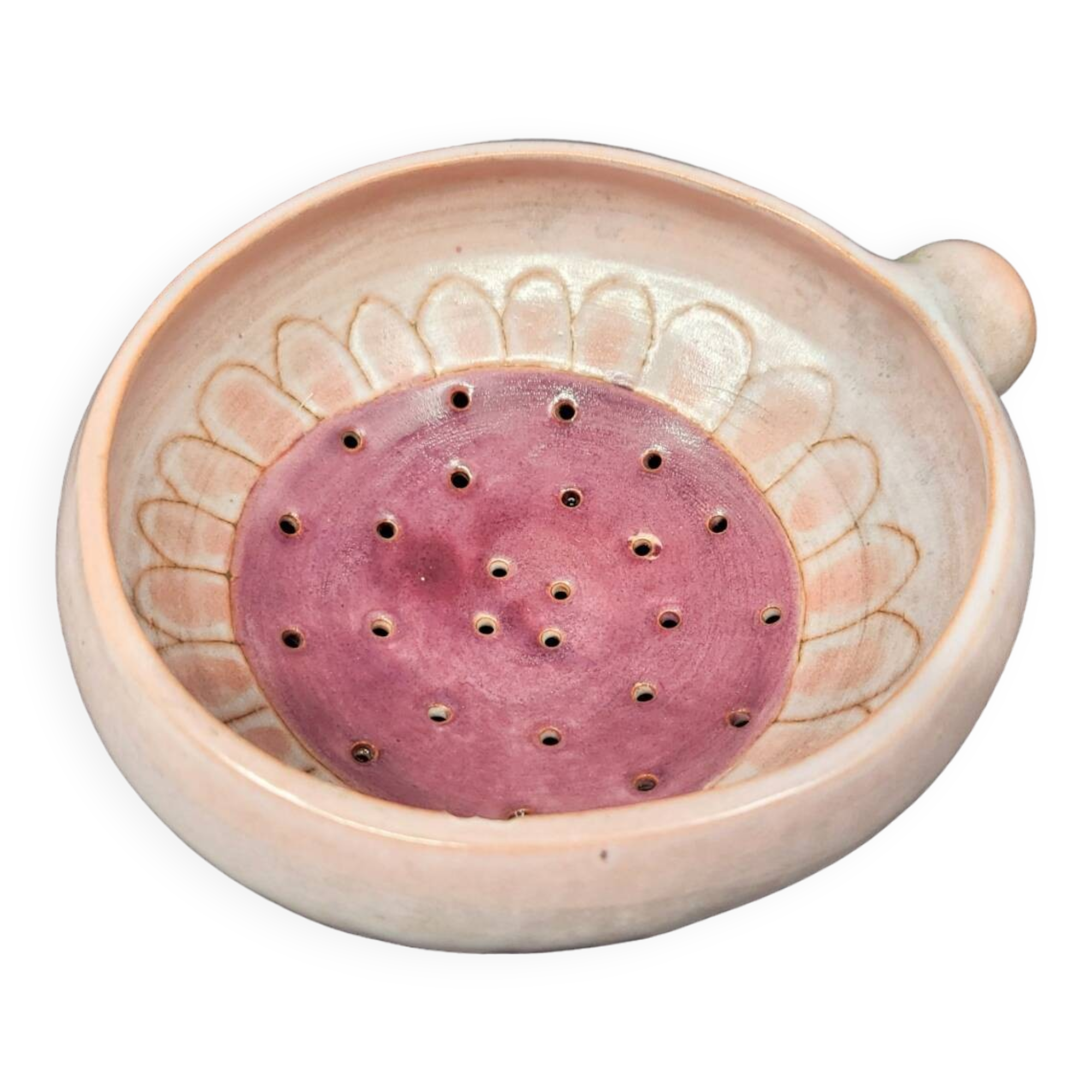 Les Frères Cloutier French ceramic drainer