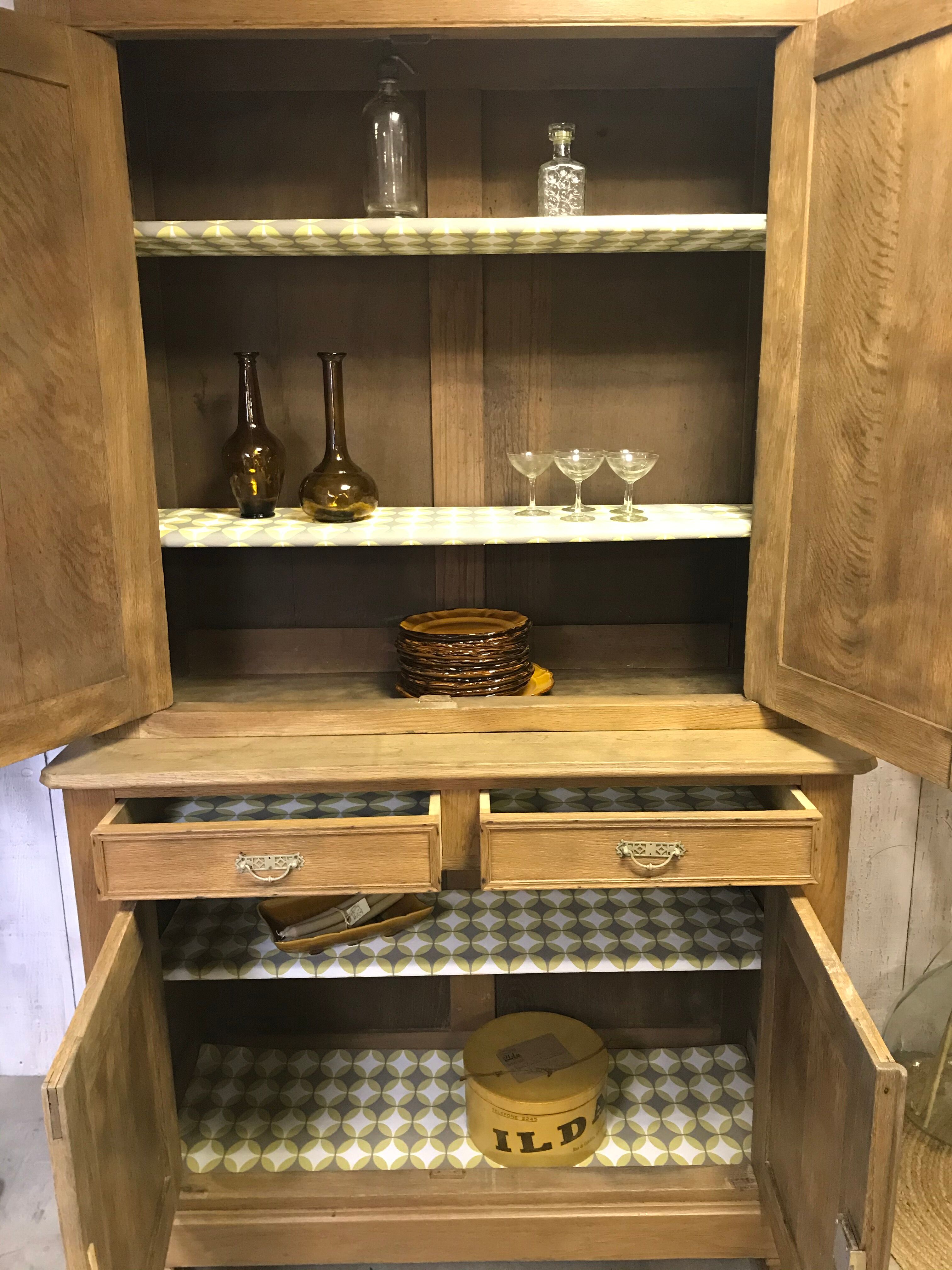 Oak Buffet two parts