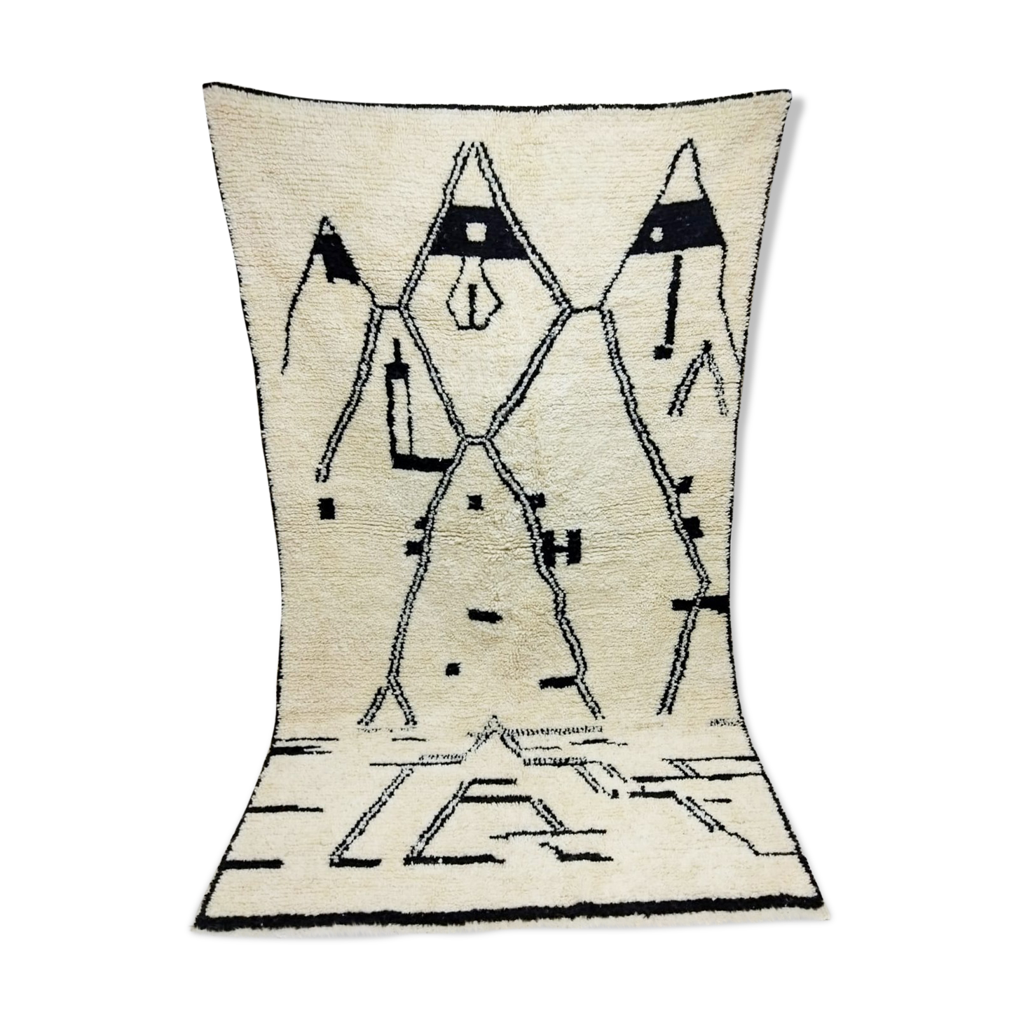 Berber mountain carpet 242 X 138 CM