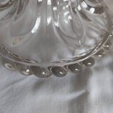 Pair of crystal candlesticks