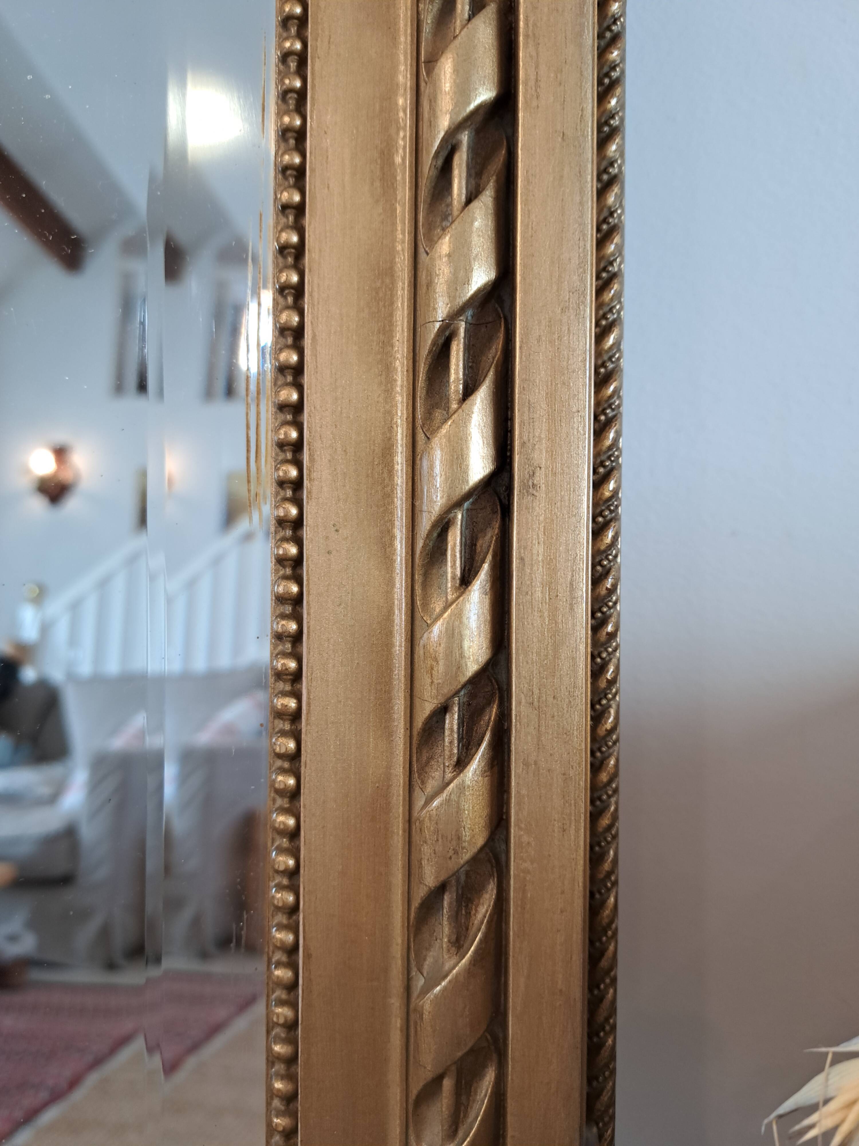 Trumeau mirror in Louis XVI style