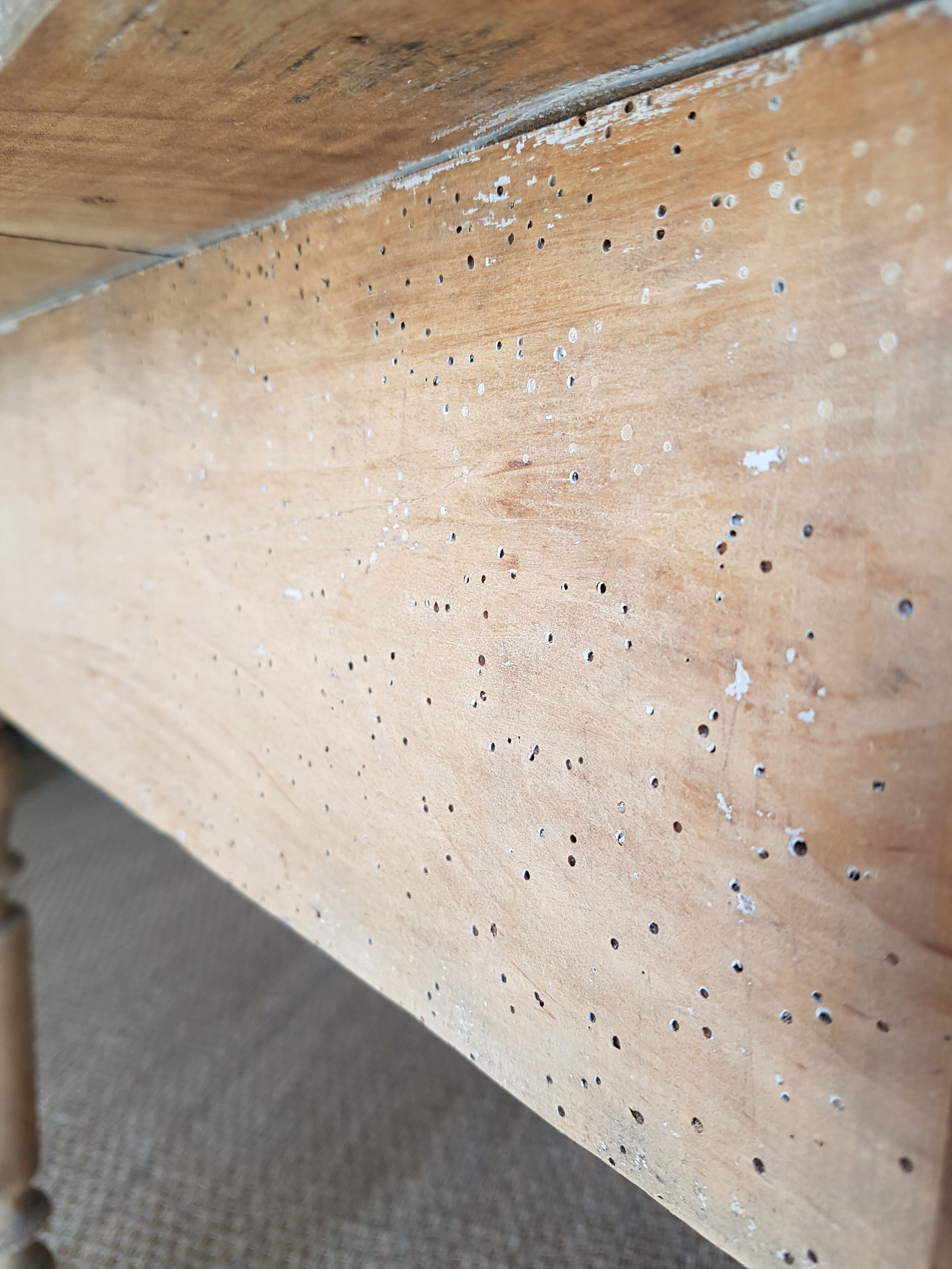 Farmhouse table turned legs