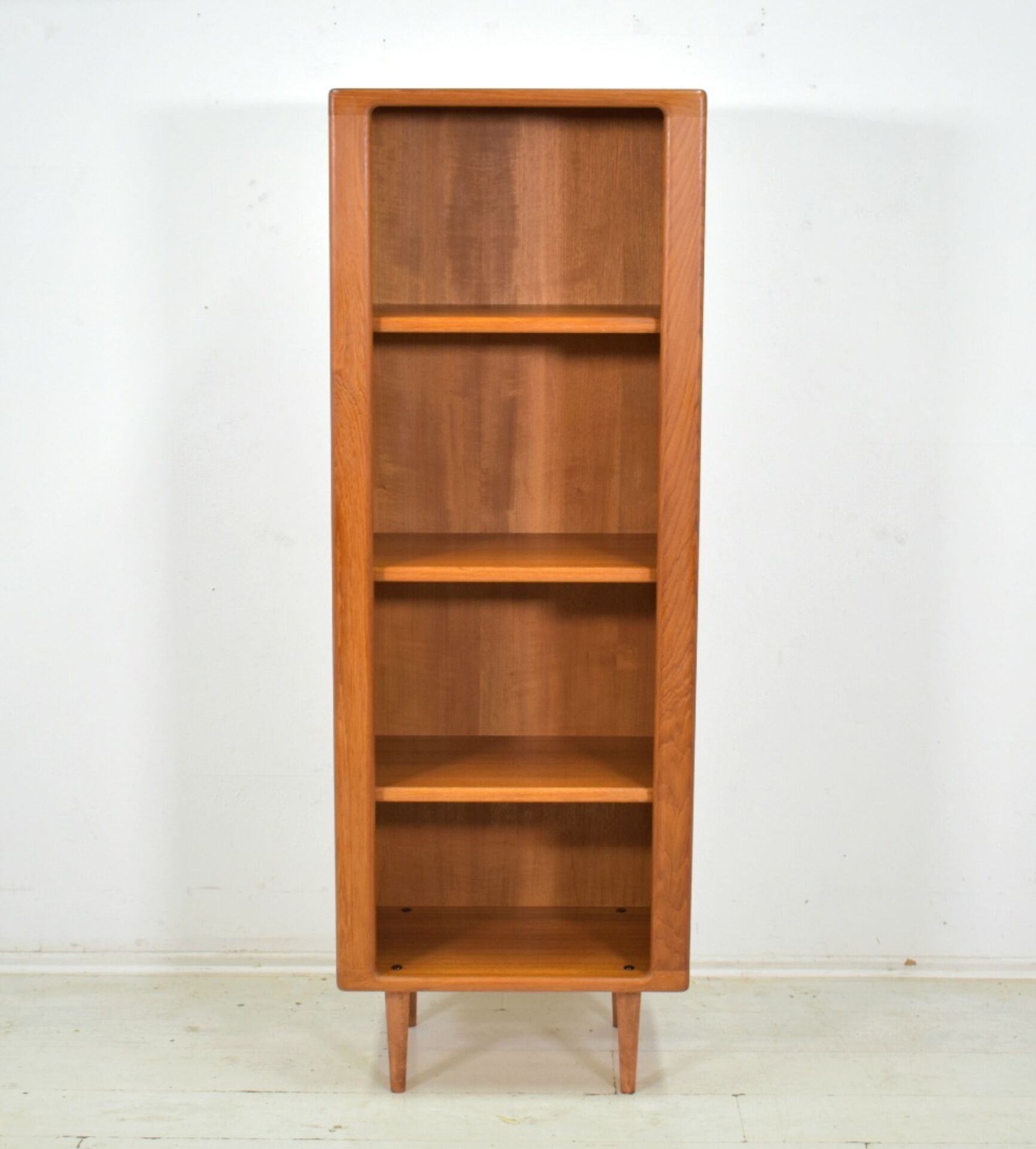 Highboard by Burchardt Nielsen 1960s Denmark Teak Vinyl Shelv