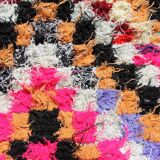 Tapis berbère boucherouite "Nador" - 300x95cm