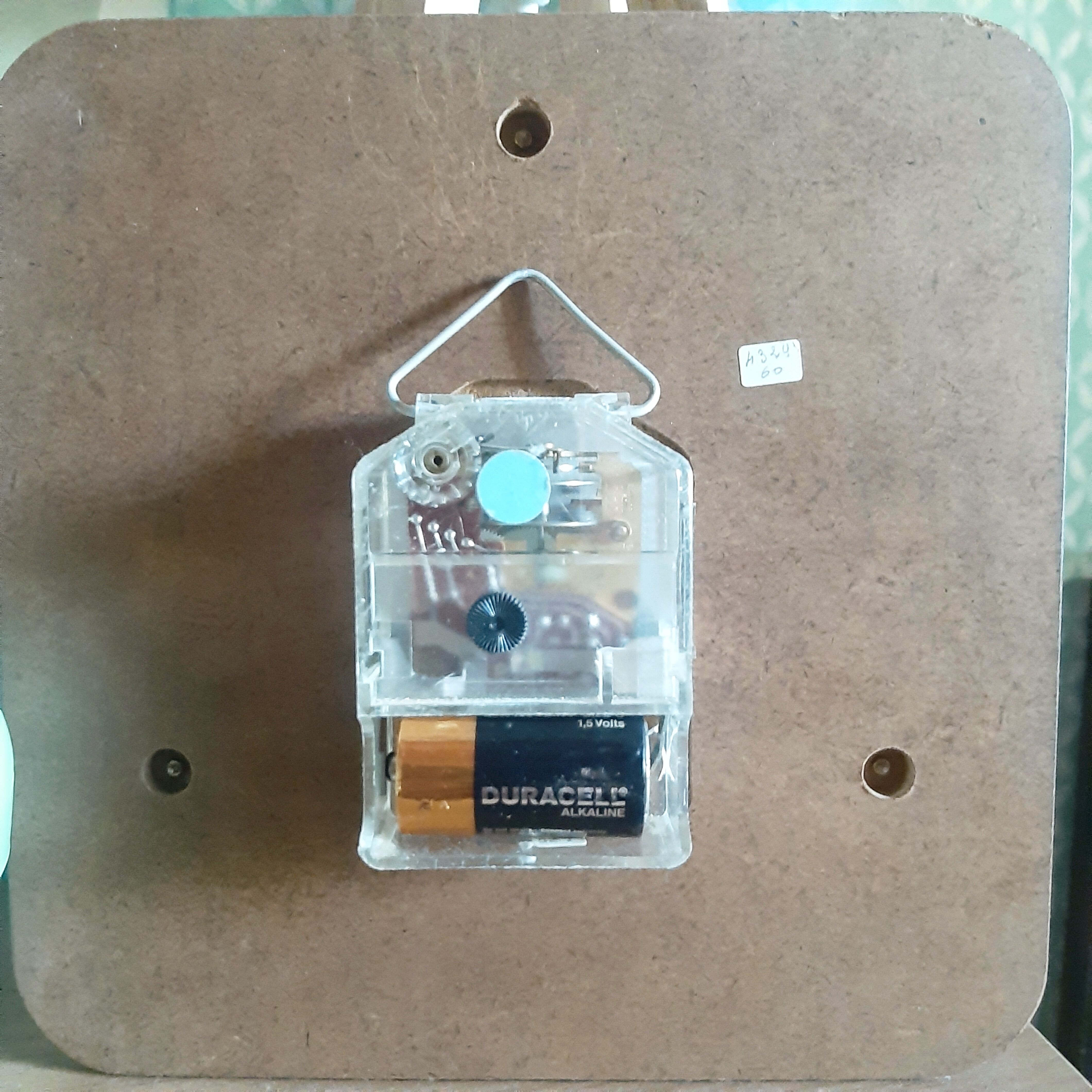 JAZ electronic wall clock from the 1950s.