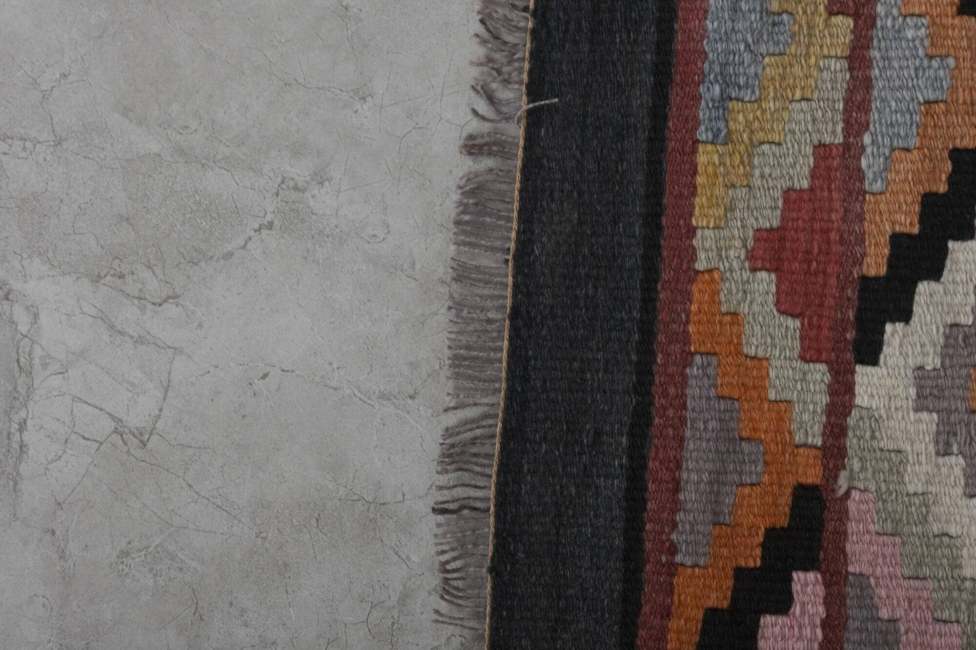 Vintage Turkish hallway rug 79x447 cm