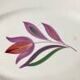 Digoin sarreguemines oval dish - fanfan model