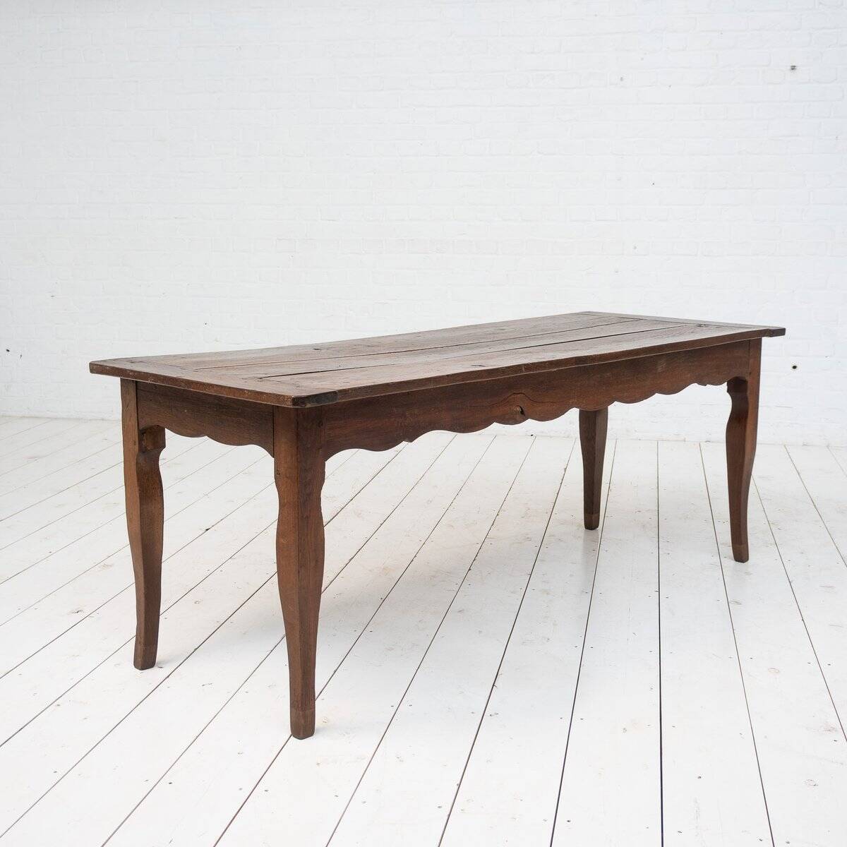 Table en chêne français antique, 1780