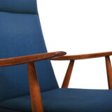 GE-260 High Back Easychair in Oak by Hans J. Wegner 1950s