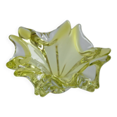 Cendrier en verre artistique Jaroslav Taraba, Lednické Rovné Tchécoslovaquie
