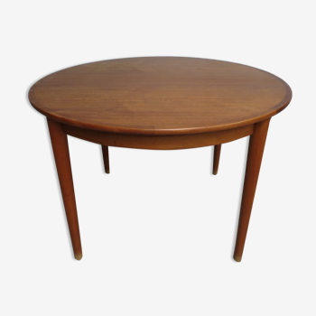 Scandinavian round table MSE Mobler in teak