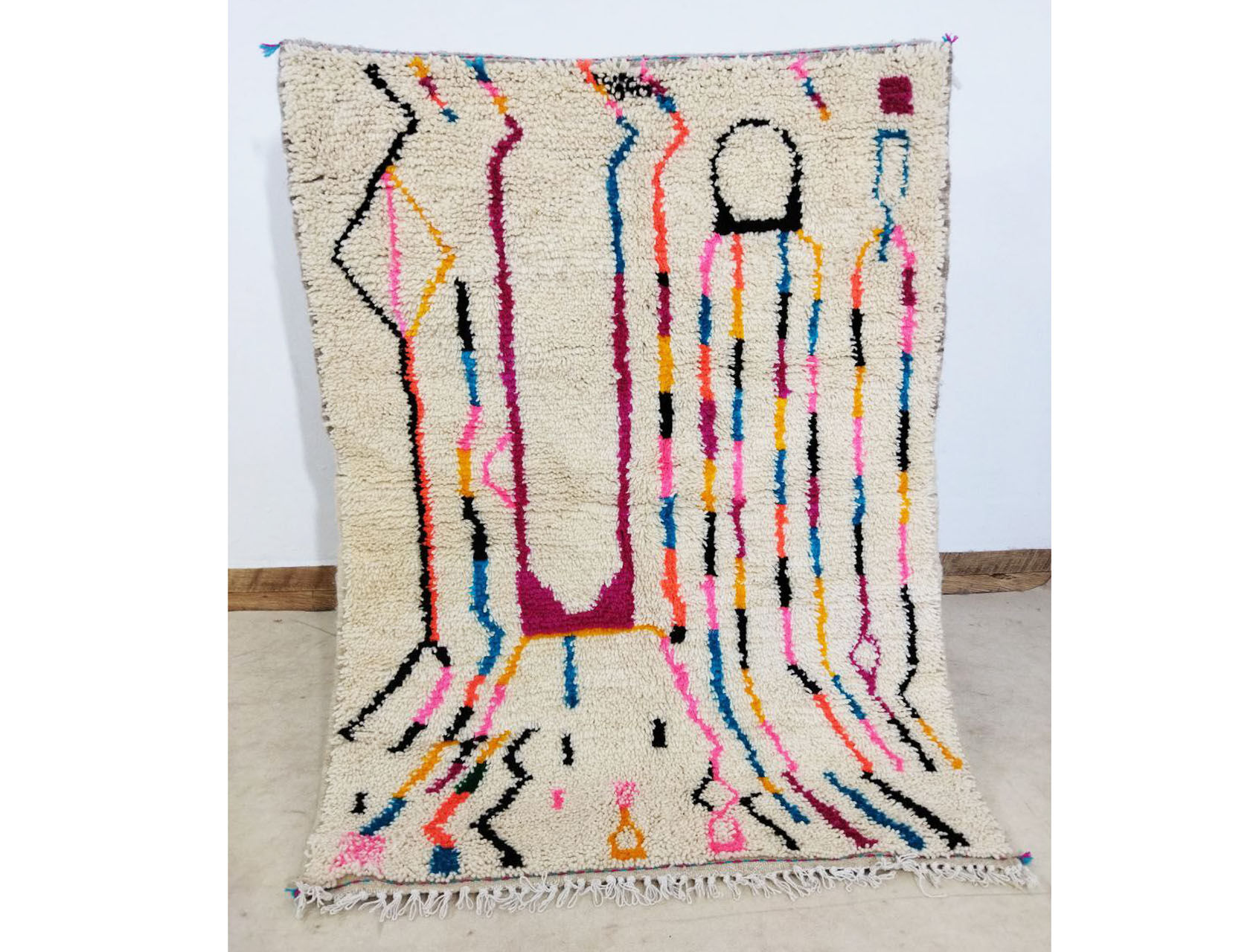 Moroccan carpet 136x102cm