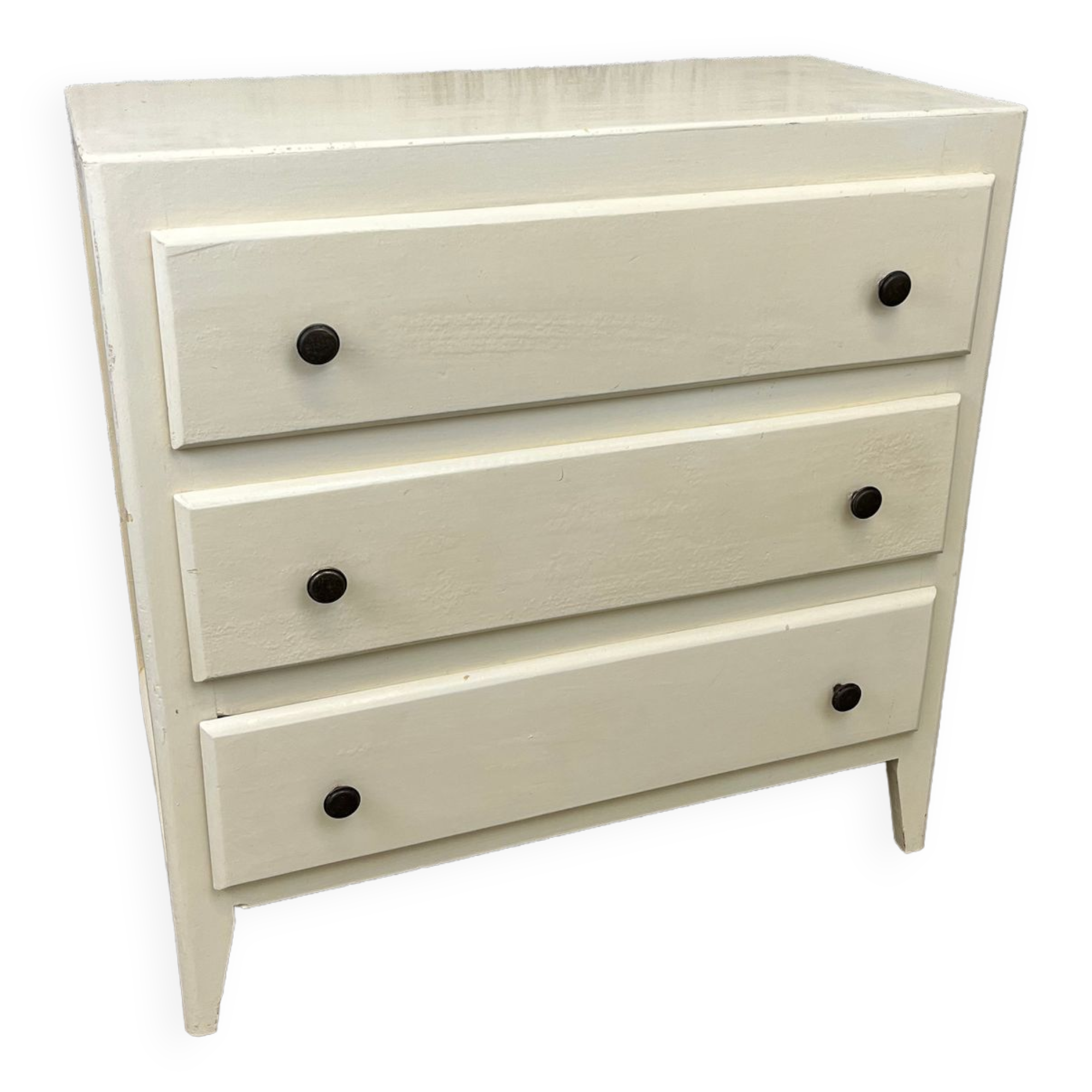 Commode vintage pieds compas
