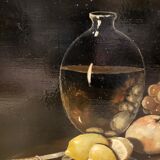 Oil on canvas "fruits"