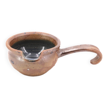 Louche saucière en grès de Pierre Digan, années 60