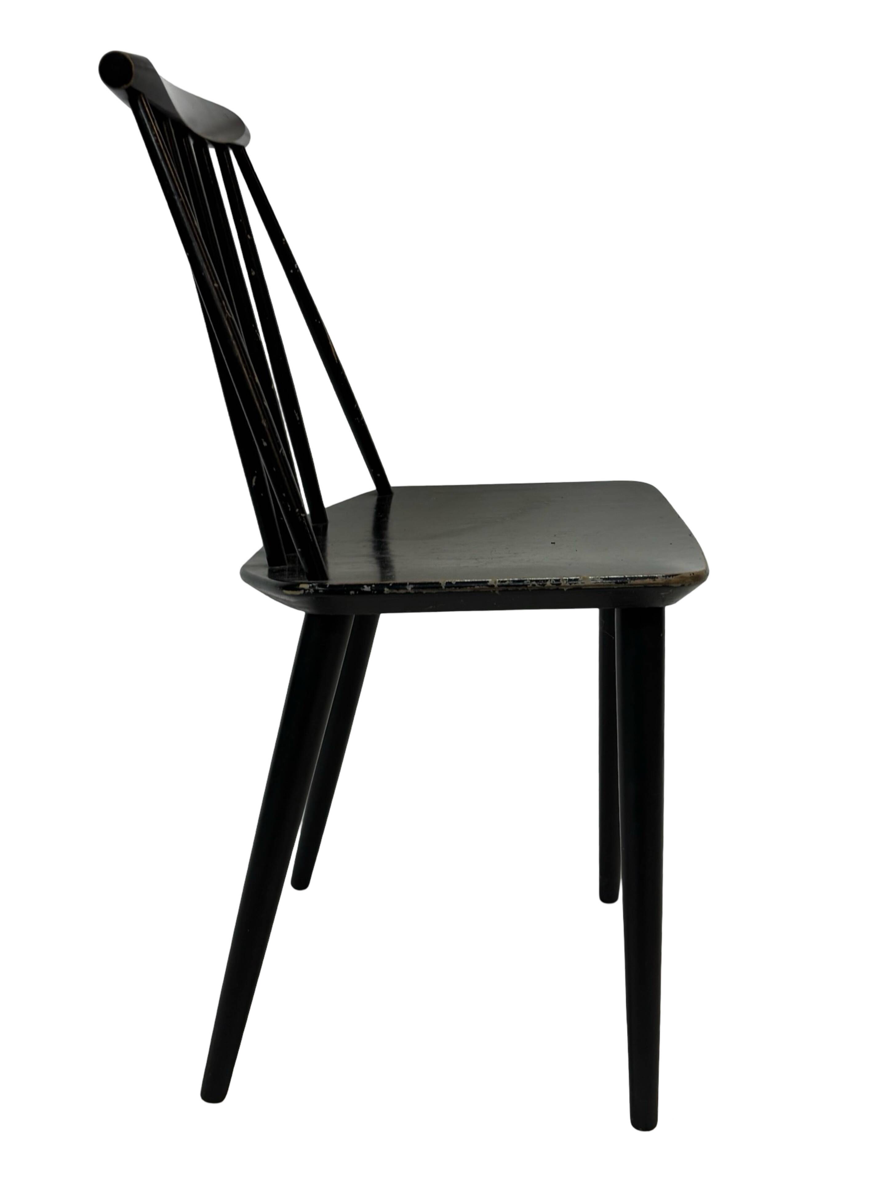 Mid Century Folke Pålsson J77 Chair for FDB Møbler 1960's Design