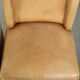 Set of six cowhide dining chairs with a comfortable seat and high back