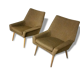 Chairs Danish 50s design structured low lines