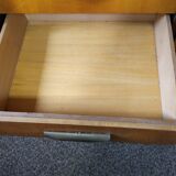 Scandinavian enfilade with showcase, compas foot