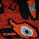 Paire de coussins Ikat