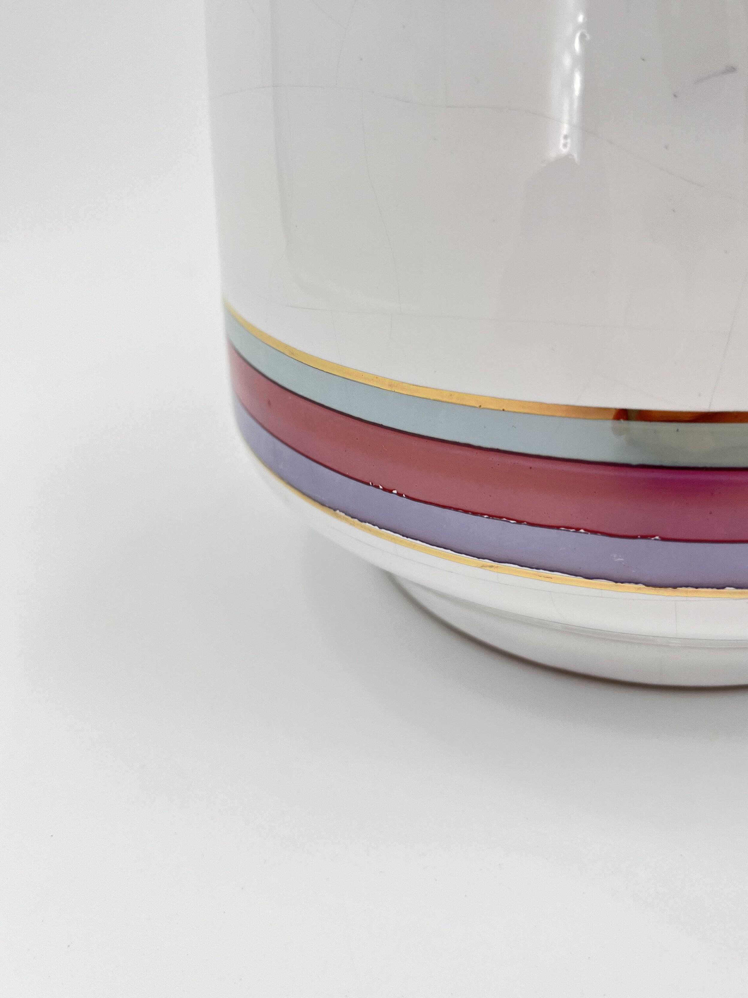 Vintage Deruta Ceramic Vase by Nazareno Picchiotti, Italy, 1970s