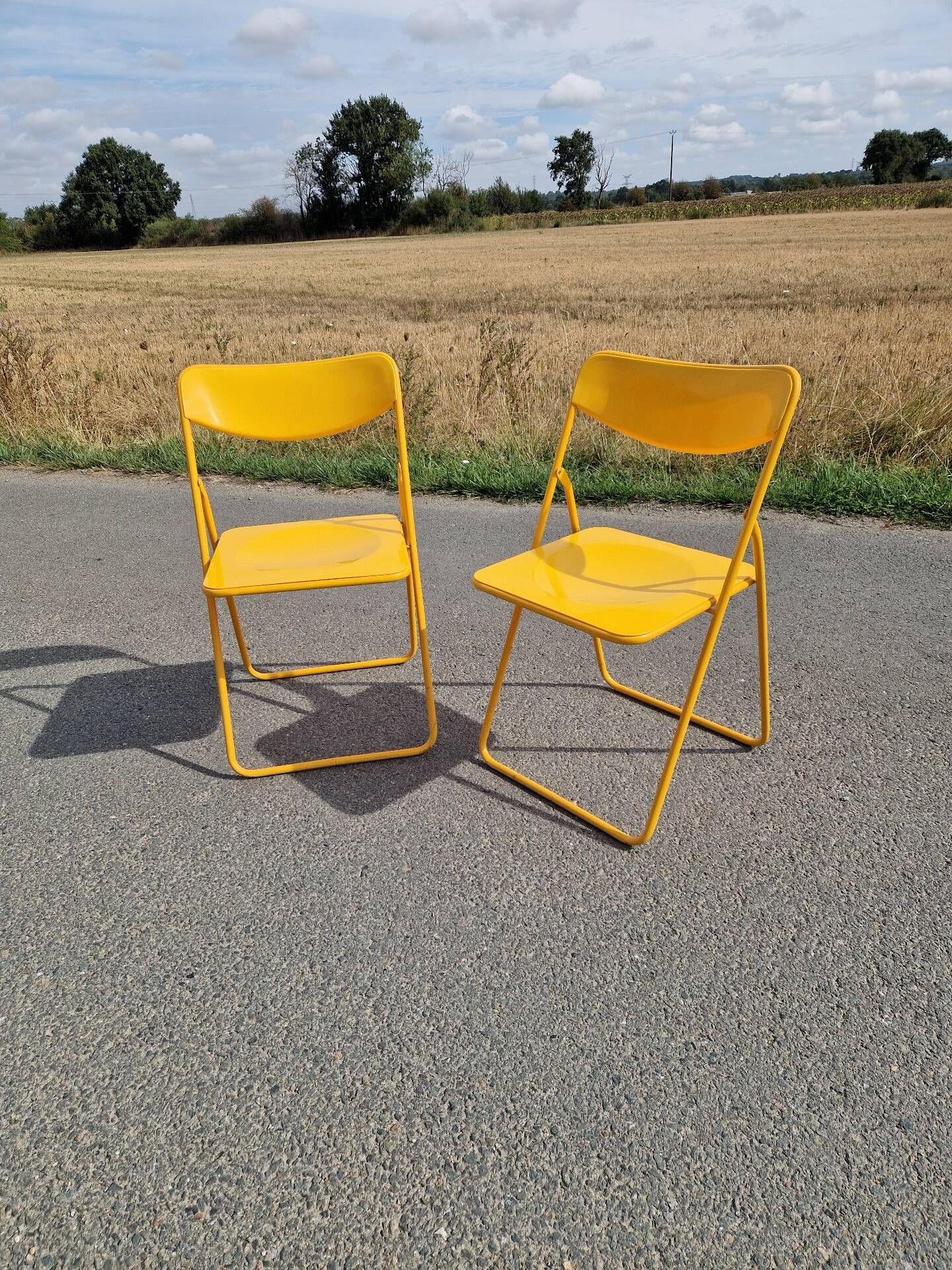 Lot de 2 Chaises Pliantes Ted de Niels Gammelgaard