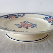 2 dessert dishes or compotiers Venice / Longwy