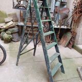 Stepladder, large ladder, wood, 1900s period