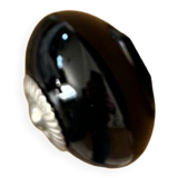 Furniture in raw wood and black marble