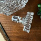 Antique cut crystal carafe