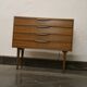 Commode en teck vintage