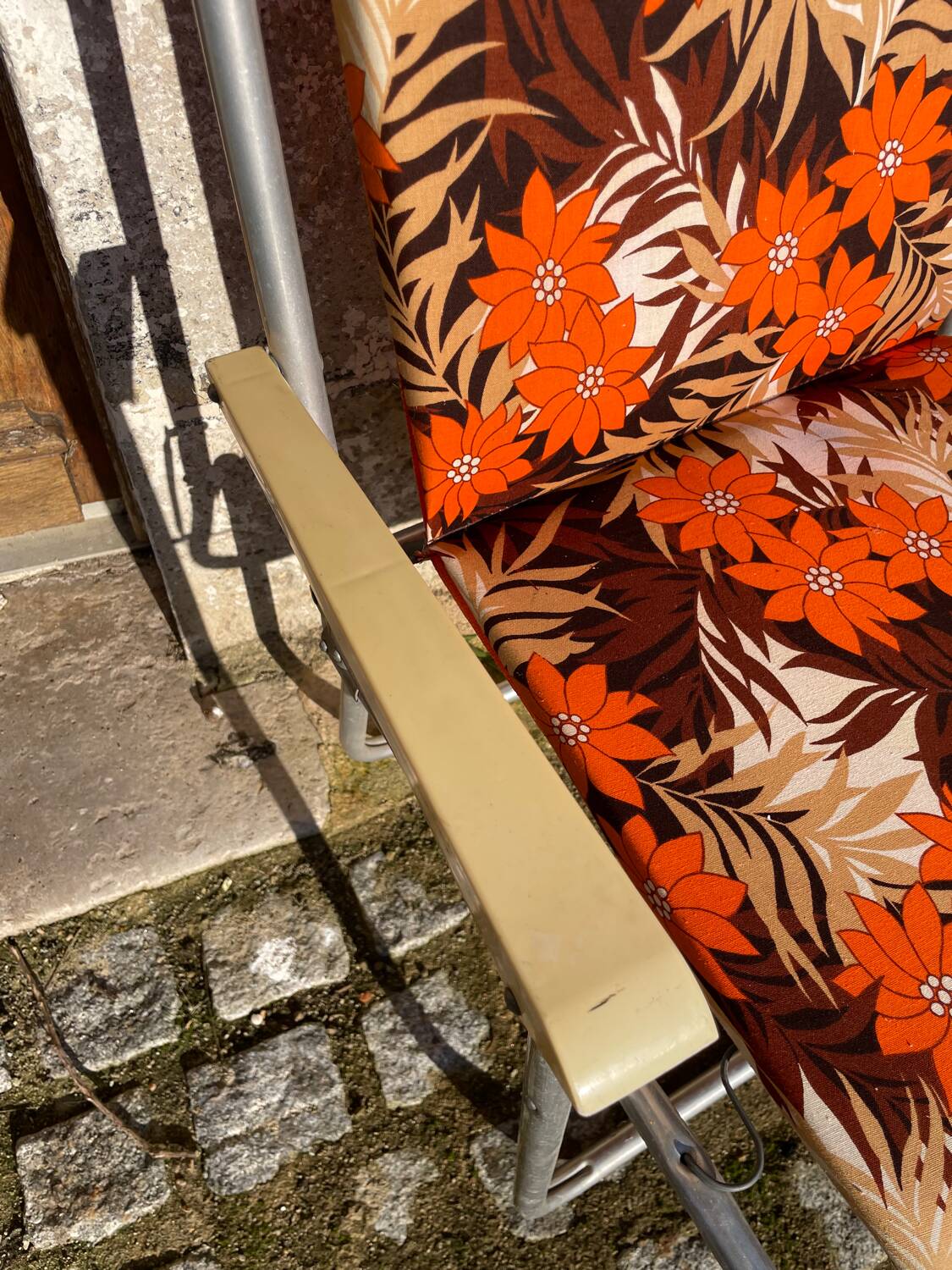 Pair of vintage deckchairs