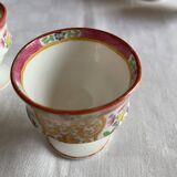 Minton egg cup holder and its 6 egg cups