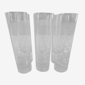 Lot de 6 verres La Rochère