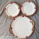 Limoges porcelain by André François (1919-1934) - 12 plates + 1 dish