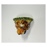 Wall shelf Leopard ceramic