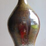 Lamp foot in vintage stoneware 50-60s, signature to be identified