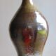 Lamp foot in vintage stoneware 50-60s, signature to be identified