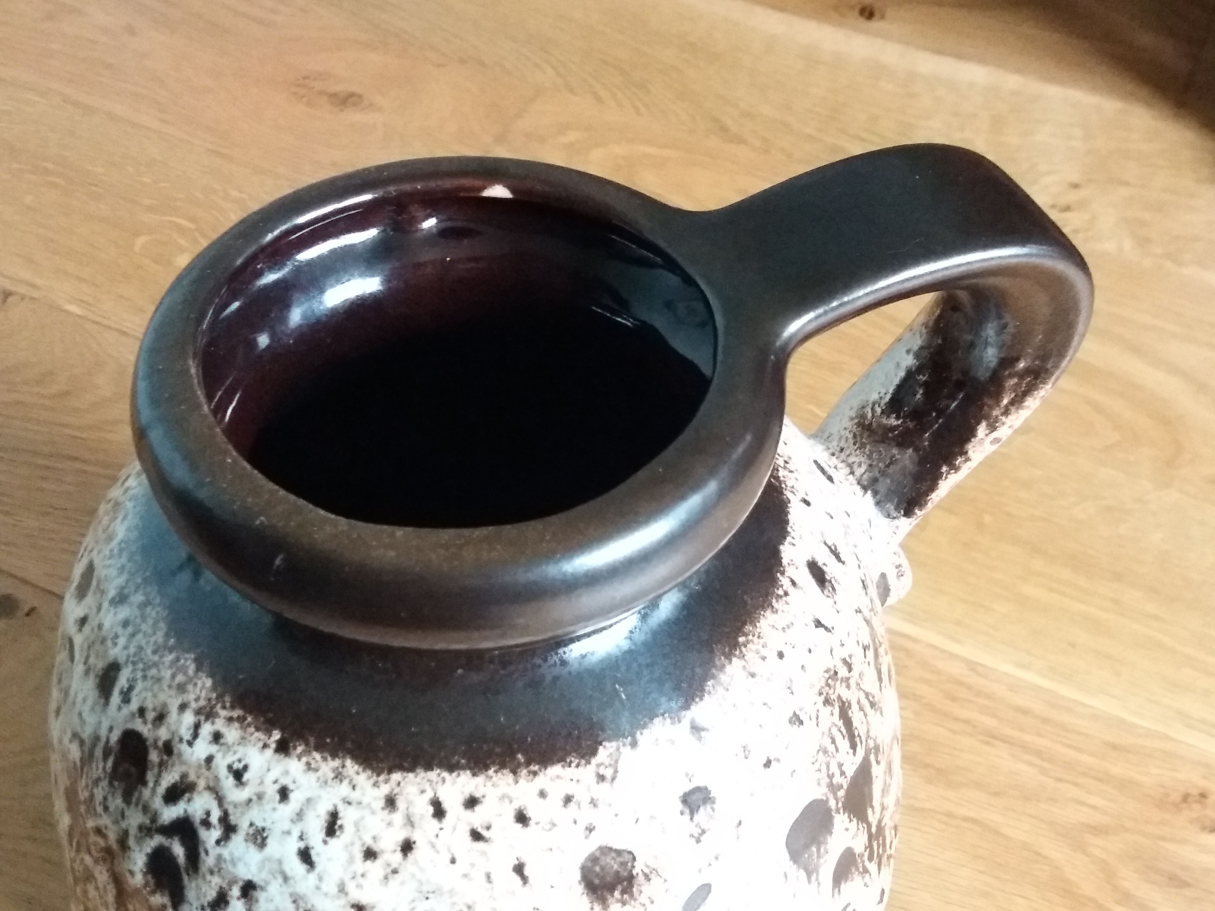 Vase West Germany fat lava Scheurich