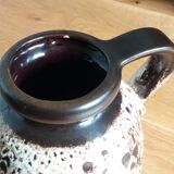 Vase West Germany fat lava Scheurich